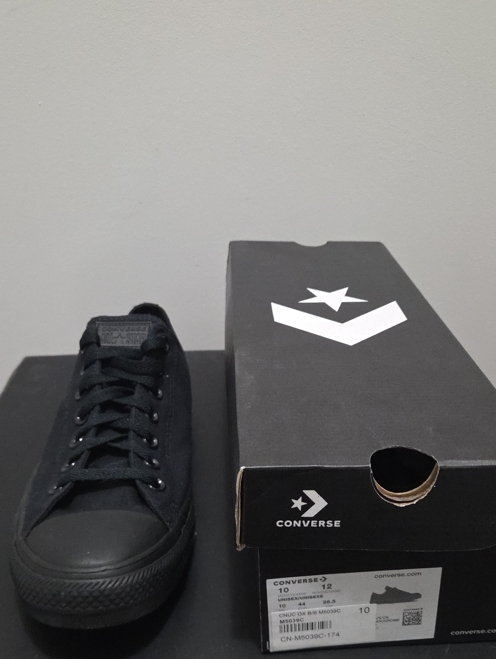 Converse Black Low-Top Sneakers